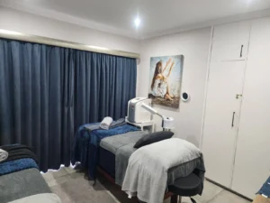 Office with massaging beds