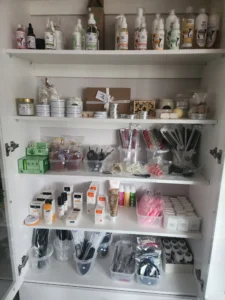 Nail Artistry cupboard